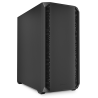 CAJA GAMING ATX SHARKOON AK2 NEGRO 2XVENT 120MM 1XUSBC SN FUENTE NEGRO