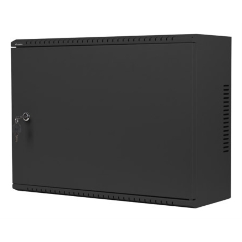 ARMARIO LANBERG MURAL RACK 19 4U3U 540X200 BAJO PERFIL NEGRO ENSAMBLADO