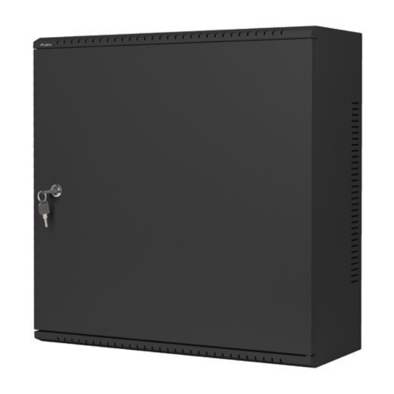 ARMARIO LANBERG MURAL RACK 19 6U3U 540X200 BAJO PERFIL NEGRO ENSAMBLADO