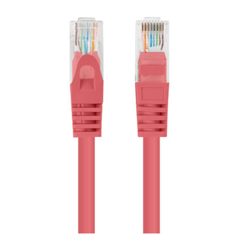 CABLE RED LANBERG LATIGUILLO CAT6 UTP 75M ROJO FLUKE PASSED