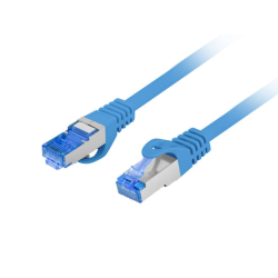 LATIGUILLO LANBERG CAT6A S FTP LSZH CCA 025M FLUKE PASSED AZUL