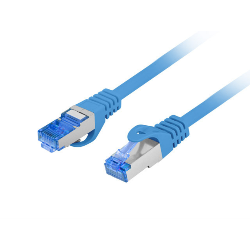 LATIGUILLO LANBERG CAT6A S FTP LSZH CCA 025M FLUKE PASSED AZUL