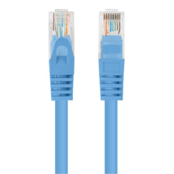 CABLE RED LANBERG LATIGUILLO CAT6 UTP 75M AZUL FLUKE PASSED