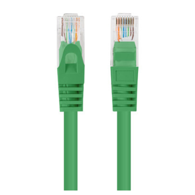 CABLE RED LANBERG LATIGUILLO CAT6 UTP 75M VERDE FLUKE PASSED