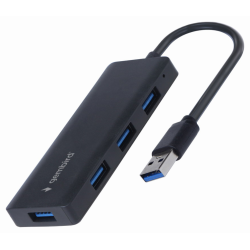 CONCENTRADOR GEMBIRD USB 31 GEN1 DE 4 PUERTOS