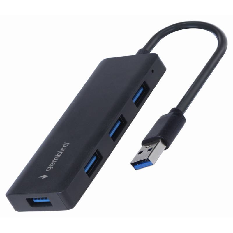 CONCENTRADOR GEMBIRD USB 31 GEN1 DE 4 PUERTOS