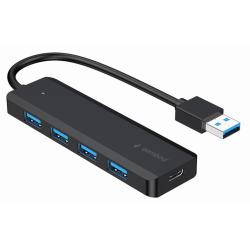 CONCENTRADOR GEMBIRD USB 31 GEN1 DE 4 PUERTOS