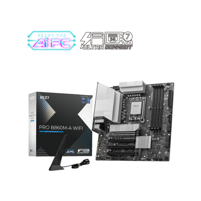 PLACA BASE MSI PRO B860M A WIFI