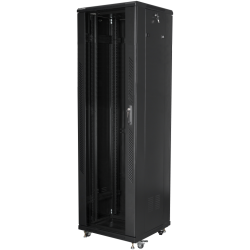 ARMARIO LANBERG RACK 19 42U 600X600 FLAT PACK BLACK NEGRO