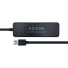 HUB AISENS USB 30 TIPO A M 4XTIPO A H NEGRO 30CM