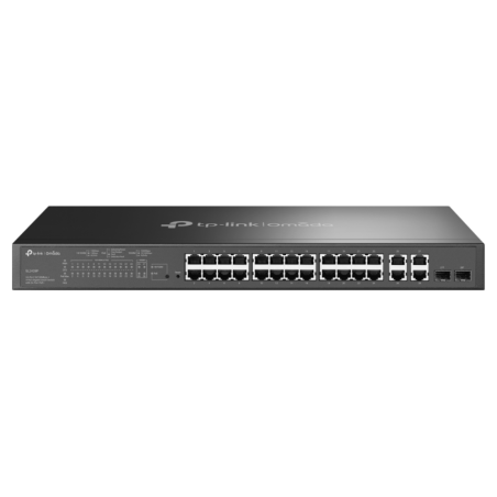 SWITCH TP LINK OMADA TL SL2428P L2 24xFAST POE 2xSFP 2x1G 250W
