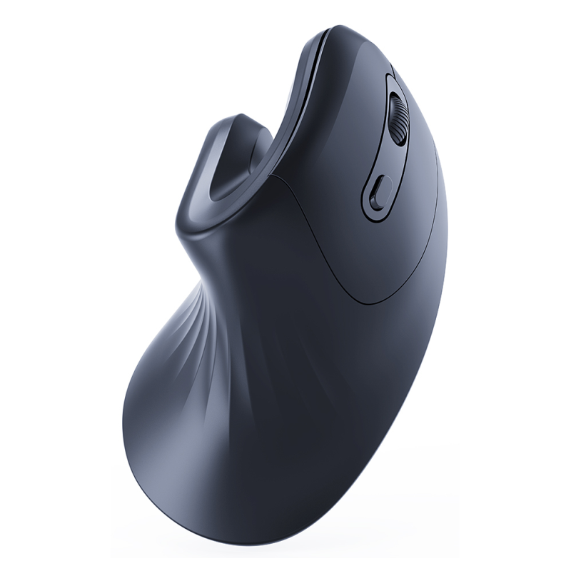 RATON OPTICO INALAMBRICO GEMBIRD ERGONOMICO DE 6 BOTONES NEGRO