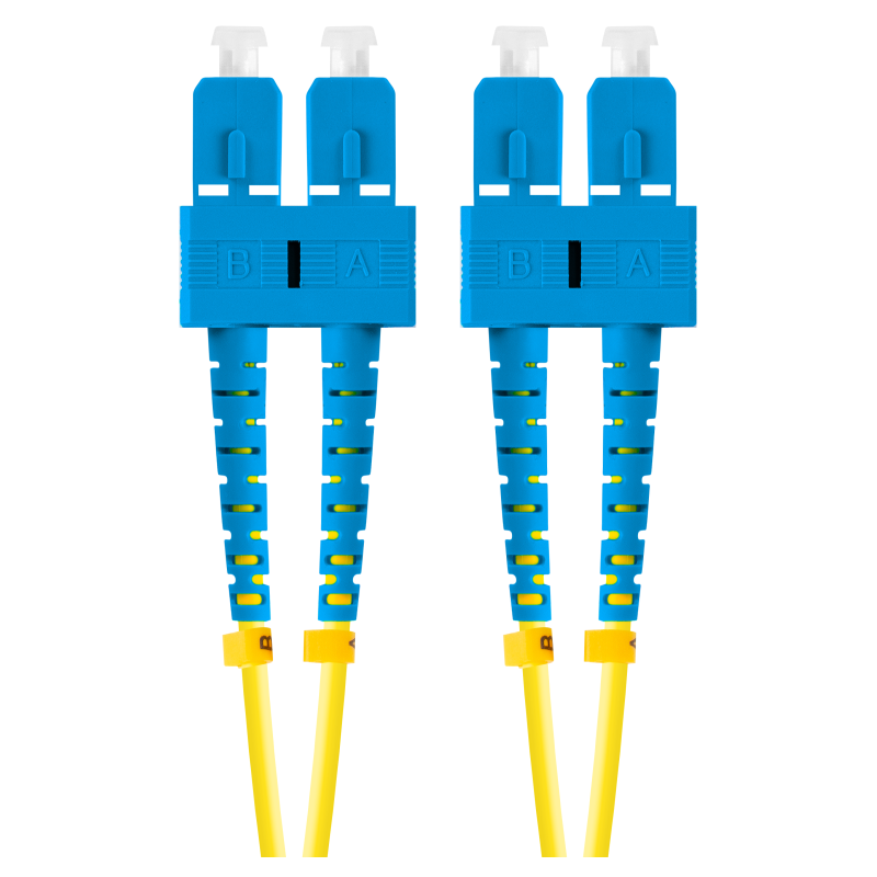 CABLE FIBRA OPTICA LANBERG 5M MONO SC UPC SC UPC DUPLEX LSZH G657A1 30MM YELLOW