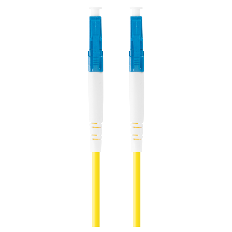 CABLE DE FIBRAOPTICA LANBERG 10M MONO LC UPC LC UPC SIMPLEX G657A1 LSZH AMARILL