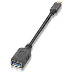 CABLE AISENS USB 31 GEN1 5GBPS 3A TIPO USB C M A H 15CM NEGRO