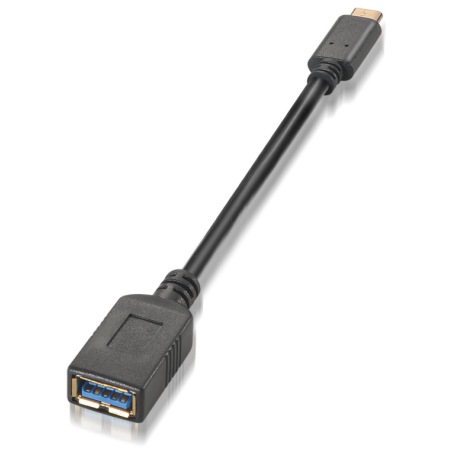 CABLE AISENS USB 31 GEN1 5GBPS 3A TIPO USB C M A H 15CM NEGRO