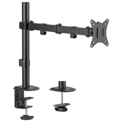 SOPORTE MONITOR AISENS MESA GIRATORIO E INCLINABLE MONITOR TV 9KG 17 32 NEGRO