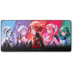 ALFOMBRILLA GAMING XPG FRONTLINE XL XTREME SAGA 01 900MM X 400MM NEGRO