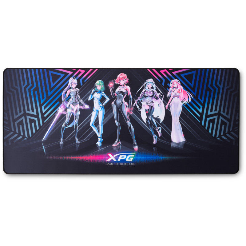 ALFOMBRILLA GAMING XPG FRONTLINE XL XTREME SAGA 02 900MM X 400MM NEGRO