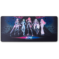 ALFOMBRILLA GAMING XPG FRONTLINE XL XTREME SAGA 02 NEGRO 900X400X3