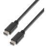 CABLE AISENS USB 20 3A TIPO USB C M USB C M NEGRO 10M