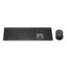 KIT INALAMBRICO TECLADO RATON RETROILUMINADO PRO BUSINESS SLIM DISENO PT NEGRO