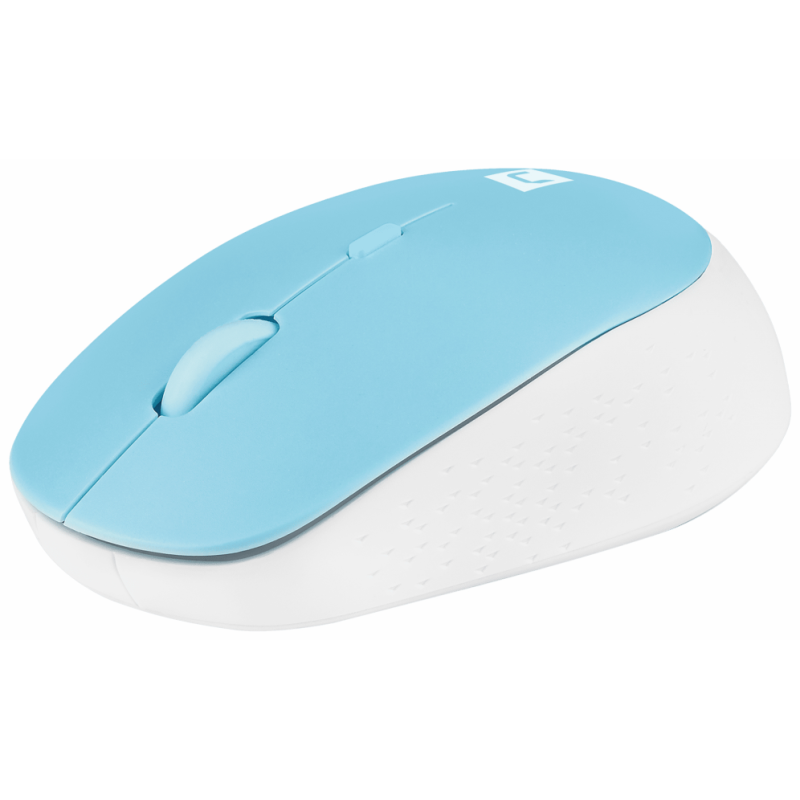 RATON NATEC HARRIER 2 OPTICO INALAMBRICO 1600DPI BLUETOOTH 51 AZUL BLANCO