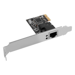 TARJETA RED LANBERG ETHERNET RJ45 PCI E 1 PUERTO GIGABIT LP