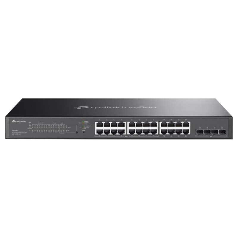 SWITCH OMADA SMART DE 28 PUERTOS GIGABITCON 16 PUERTOS POE