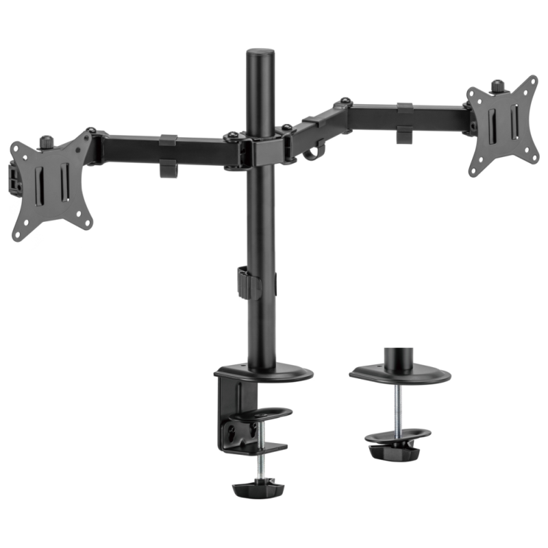 SOPORTE AISENS MESA GIRATORIO E INCLINABLE MONITOR TV 9KG 17 32 NEGRO
