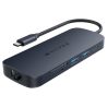 HYPER DRIVE ECOSMART GEN2 UNIVERSAL USB CR 8 IN 1 HUB W 140 W PD31
