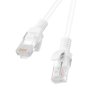 CABLE RED LANBERG LATIGUILLO CAT5E UTP 05M BLANCO FLUKE PASSED