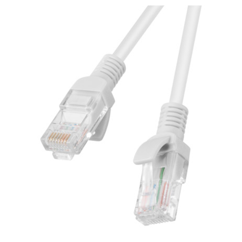 CABLE RED LANBERG LATIGUILLO CAT5E UTP 15M GRIS FLUKE PASSED
