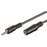 CABLE AUDIO ESTEREO EWENT JACK 35mm MACHO A 35mm HEMBRA 3m