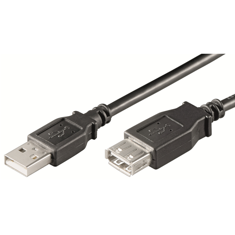CABLE ALARGADOR USB EWENT USB A MACHO USB A HEMBRA 1m