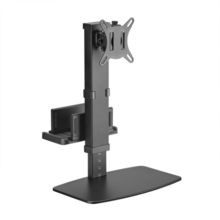 SOPORTE AISENS MESA GIRATORIO E INCLINABLE MONITOR TV MINI PC 8KG 17 32 NEGRO