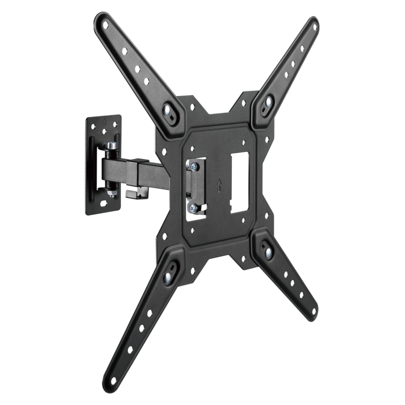 SOPORTE AISENS PARED GIRATORIO INCLINABLE MONITOR TV 30KG 23 55 NEGRO