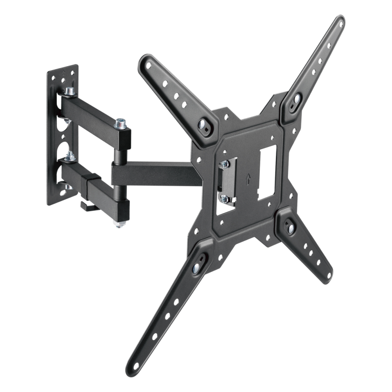 SOPORTE AISENS PARED GIRATORIO INCLINABLE MONITOR TV 30KG 23 55 NEGRO