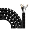 ORGANIZADOR CABLES AISENS ESPIRAL 25MM NEGRO 2mts