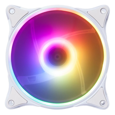 VENTILADOR HIDITEC GAMING ARGB N18 ARGB WHITE 120MM
