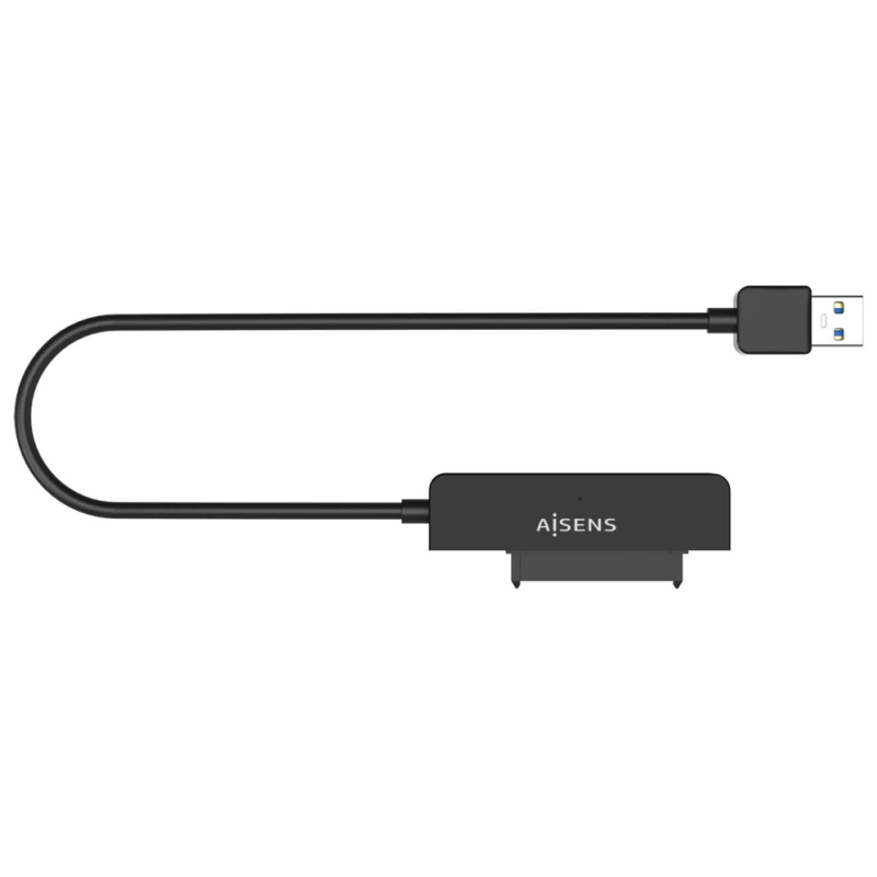 ADAPTADOR AISENS SATA A USB A USB 30 31 GEN1 DISCOS 25 NEGRO
