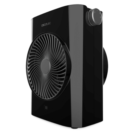 TERMOVENTILADOR READYWARM 2070 MAX CECOTEC FORCE NEGRO 2000W 2 NIVELES 3 MODOS