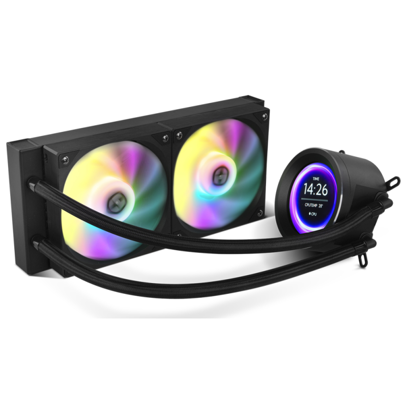VENTILADOR NOX REFRIGERACION LIQUIDA HUMMER X 240 120MM NEGRO