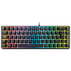 TECLADO MINI KROM KALISTA RGB MEMBRANA