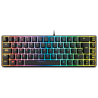 TECLADO MINI KROM KALISTA ES USB RETROILUMINADO MEMBRANA NEGRO