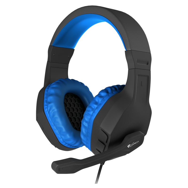 AURICULARES GAMING GENESIS ARGON 200 20 MINI JACK NEGRO AZUL