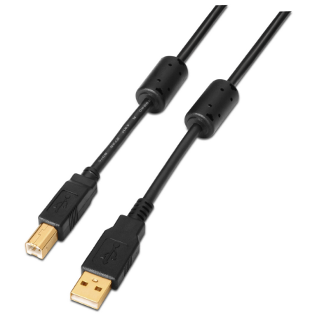 CABLE AISENS USB 20 IMPRESORA ALTA CALIDAD FERRITA A M B M 30M