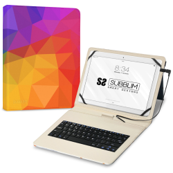 FUNDA TABLET SUBBLIM KEYTAB USB 11 TRIANGULOS