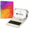 FUNDA TABLET SUBBLIM KEYTAB USB 11 TRIANGULOS
