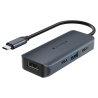 HYPER DRIVE ECOSMART GEN2 UNIVERSAL USB C 4 IN 1 HUB W 100 W PD POWER